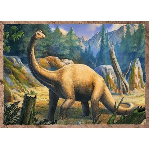 Trefl Puzzle 4w1 Ciekawe dinozaury