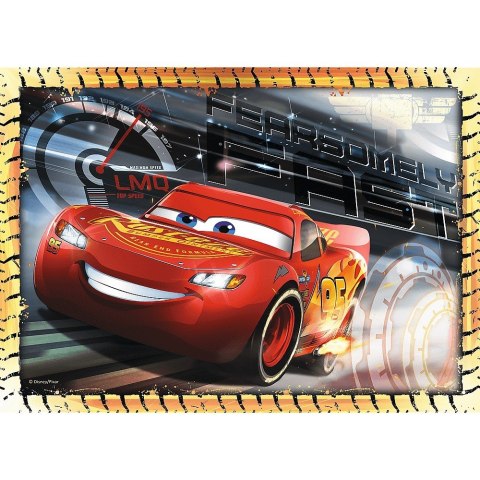 Trefl Puzzle 4w1 Do startu gotowi start Auta Cars 3