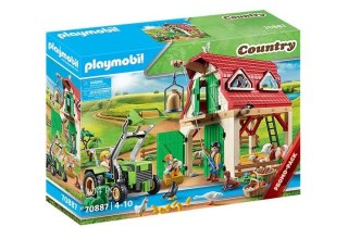 Playmobil Zestaw figurek Country 70887 Gospodarstwo rolne z hodowlą małych zwierząt