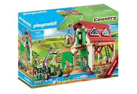 Playmobil Zestaw figurek Country 70887 Gospodarstwo rolne z hodowlą małych zwierząt