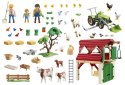 Playmobil Zestaw figurek Country 70887 Gospodarstwo rolne z hodowlą małych zwierząt