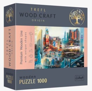 Trefl Puzzle drewniane 1000 elementów Nowy Jork kolaż