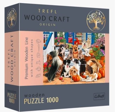 Trefl Puzzle drewniane 1000 elementów Psia przyjaźń