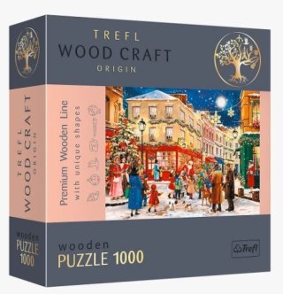 Trefl Puzzle drewniane 1000 elementów Świąteczna aleja