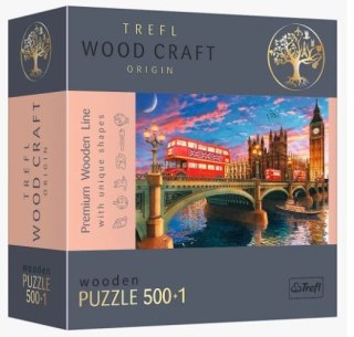 Trefl Puzzle drewniane 500 elementów Londyn Big Ben