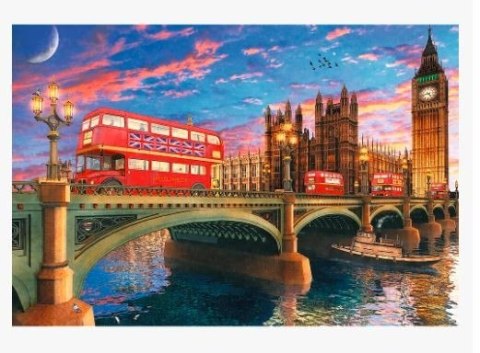 Trefl Puzzle drewniane 500 elementów Londyn Big Ben