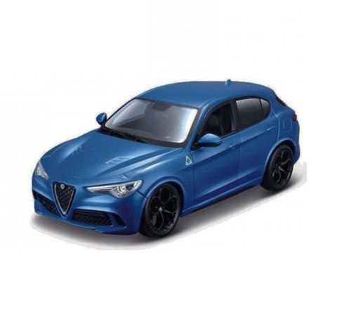 Bburago Model metalowy Alfa Romeo Stelvio Niebieski 1/24