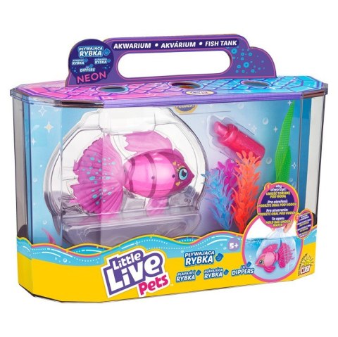 Cobi Figurka Little Live Pets Pływająca rybka z akwarium