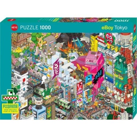 Heye Puzzle 1000 elementów Pixorama - Tokio