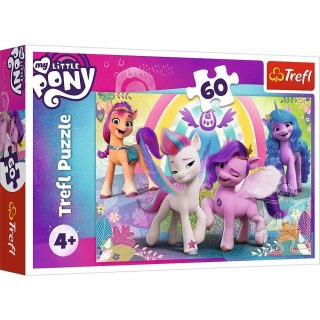 Trefl Puzzle 60 elementów Urocze Kucyki Pony My little pony