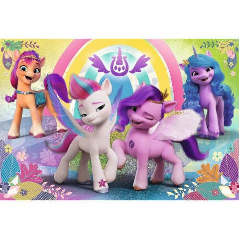 Trefl Puzzle 60 elementów Urocze Kucyki Pony My little pony