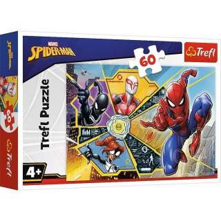 Trefl Puzzle 60 elementów W sieci SpiderMan