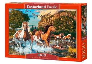 Castor Puzzle 1000 elementów Konie