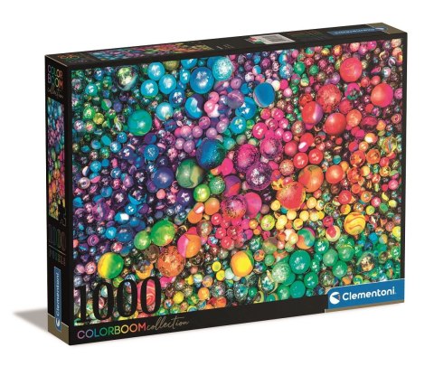 Clementoni Puzzle 1000 elementów Color Boom Marbles