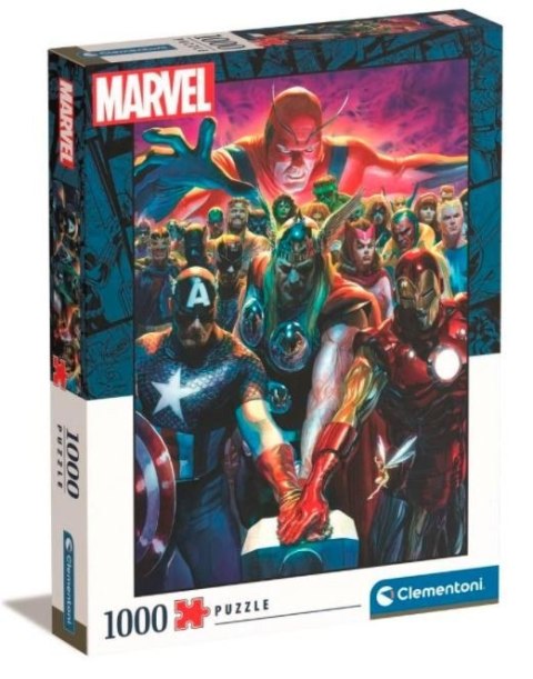 Clementoni Puzzle 1000 elementów High Quality, The Avengers