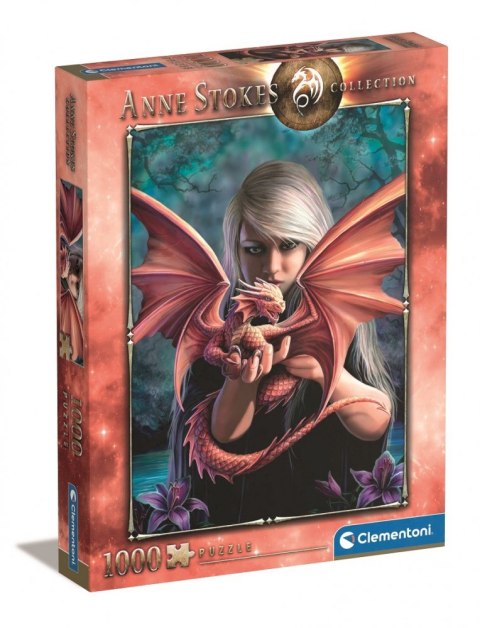 Clementoni Puzzle 1000 elementów Kolekcja Anne Stokes Dragonkin