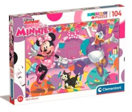 Clementoni Puzzle 104 elementów Super Kolor Minnie