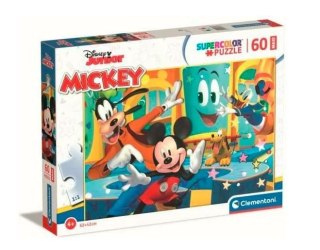 Clementoni Puzzle 60 elementów Maxi Super Kolor Mickey