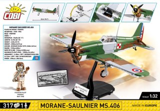 Cobi Klocki Klocki Morane-Saulnier MS.406