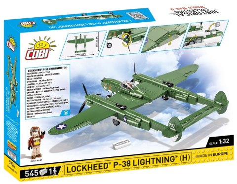 Cobi Klocki Lockheed P-38 H Lightning