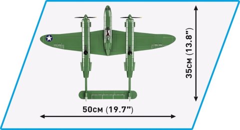 Cobi Klocki Lockheed P-38 H Lightning