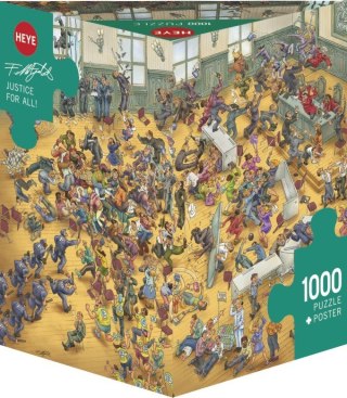 Heye Puzzle 1000 elementów Sprawiedliwość dla wszystkich