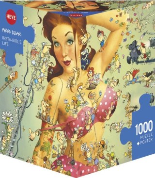 Heye Puzzle 1000 elementów Życie na Instagramie