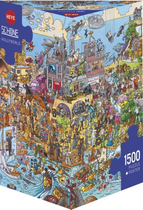 Heye Puzzle 1500 elementów Hollyworld