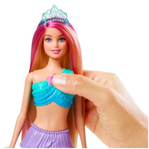 Mattel Lalka Barbie Malibu Syrenka Migoczące światełka