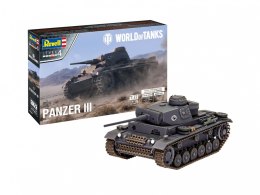 Revell Model plastikowy Czołg PzKpfw III Ausf. L World of Tanks