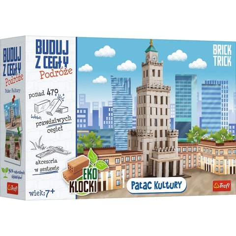 Trefl Klocki Brick Trick Pałac Kultury Podróże