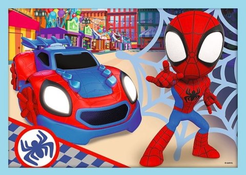 Trefl Puzzle 4w1 Ekipa Spidaya Spiderman