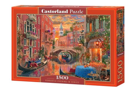 Castor Puzzle 1500 elementów Romantyczny wieczór w Wenecji