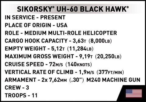 Cobi Klocki Klocki Sikorsky UH-60 Black Hawk