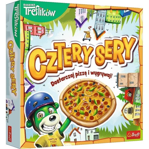 Trefl Gra Cztery sery pizza Trefliki