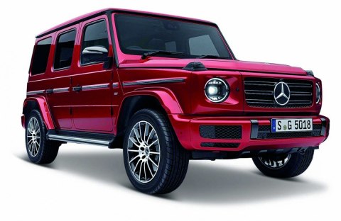 Maisto Model kompozytowy Mercedes-Benz G-Class 2019 1/25 czerwony