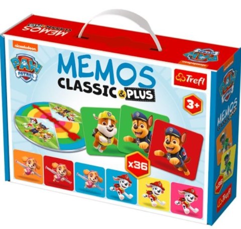 Trefl Gra Memos Classic & Plus Psi Patrol