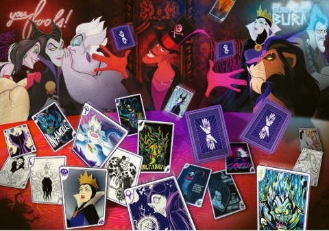 Trefl Puzzle 1000 elementów Disney Villains Dobra passa