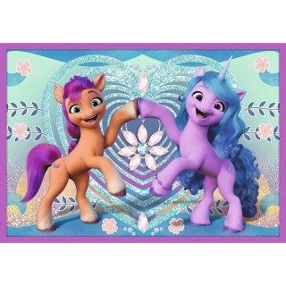 Trefl Puzzle 10w1 Lśniące Kucyki Pony My little pony