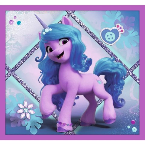 Trefl Puzzle 10w1 Lśniące Kucyki Pony My little pony