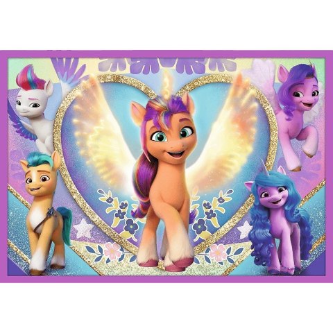 Trefl Puzzle 10w1 Lśniące Kucyki Pony My little pony