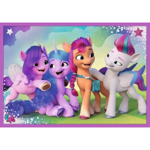 Trefl Puzzle 10w1 Lśniące Kucyki Pony My little pony