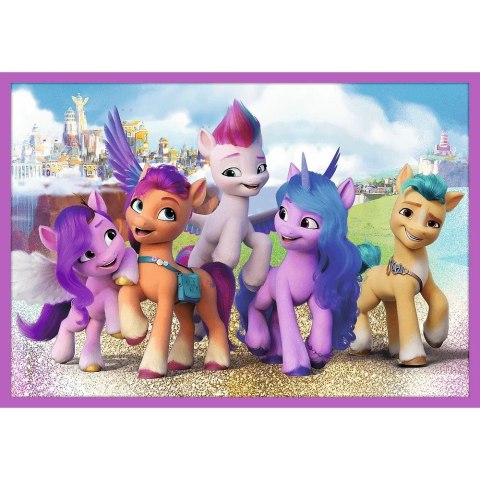 Trefl Puzzle 10w1 Lśniące Kucyki Pony My little pony