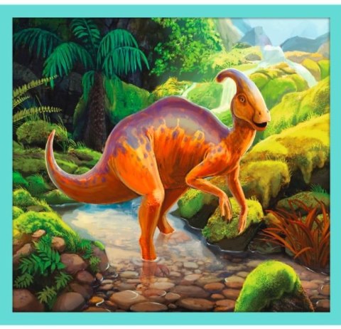 Trefl Puzzle 10w1 W świecie dinozaurów