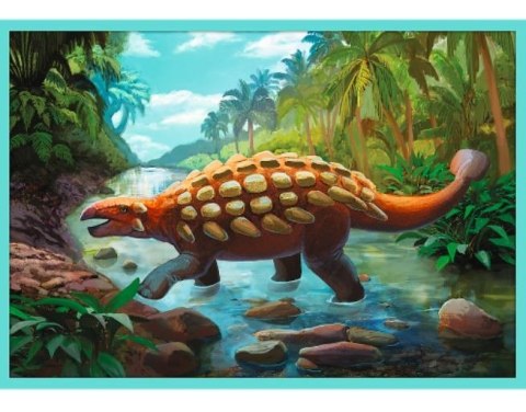 Trefl Puzzle 10w1 W świecie dinozaurów