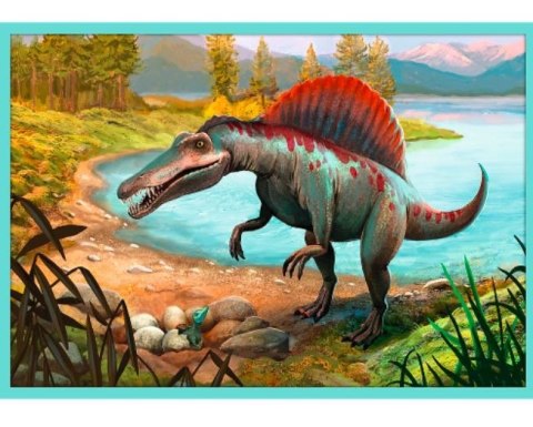 Trefl Puzzle 10w1 W świecie dinozaurów