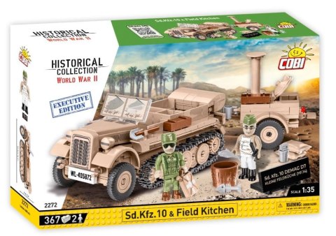 Cobi Klocki Klocki Sd.Kfz 10 - Field Kitchen - Executive Edition