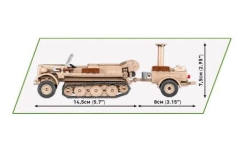 Cobi Klocki Klocki Sd.Kfz 10 - Field Kitchen - Executive Edition