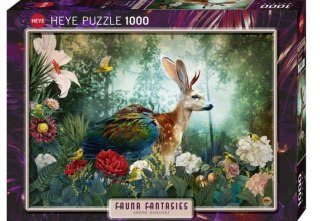 Heye Puzzle 1000 elementów Jackalope