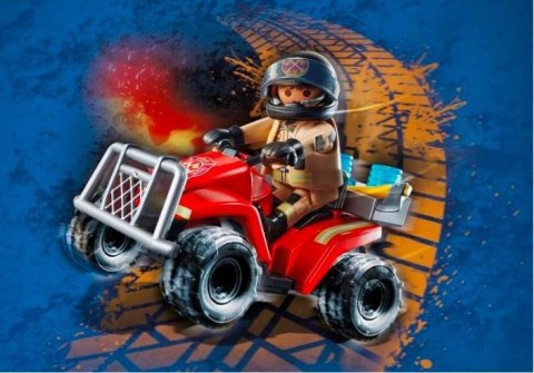 Playmobil Zestaw z figurką City Action 71090 Pożarniczy Speed Quad